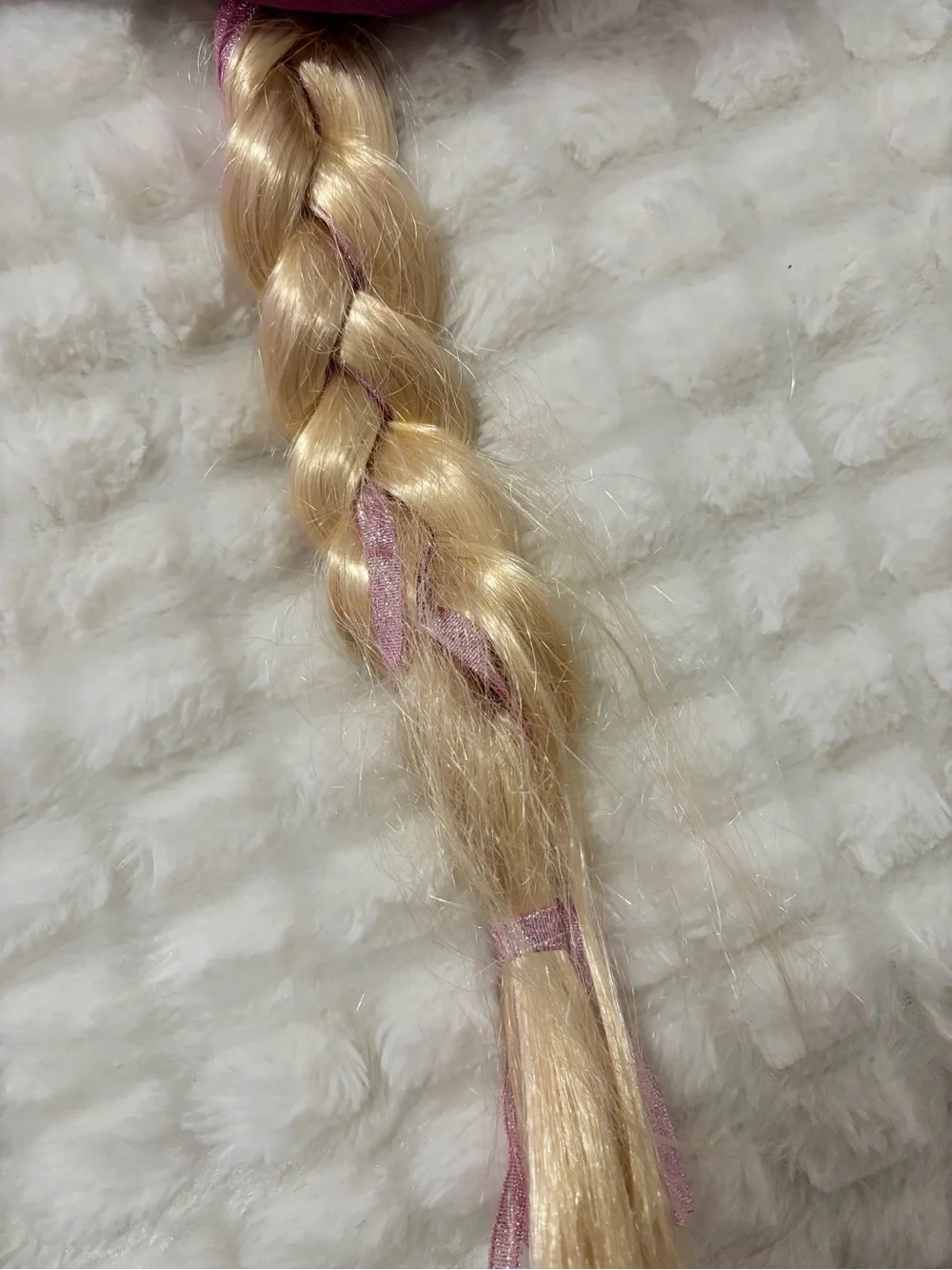 Disney Parks Rapunzel Hat with Braid Purple